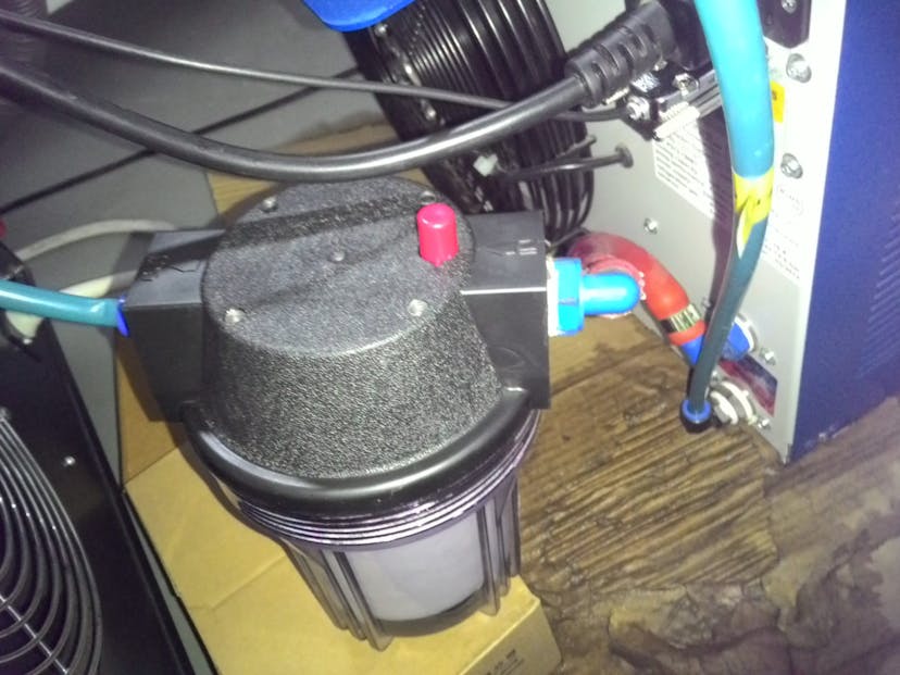 Coolant Filter Cartridge Replacement